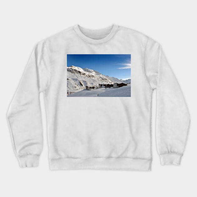 Zurs Lech am Arlberg Austrian Alps Austria Crewneck Sweatshirt by Andy Evans Photos